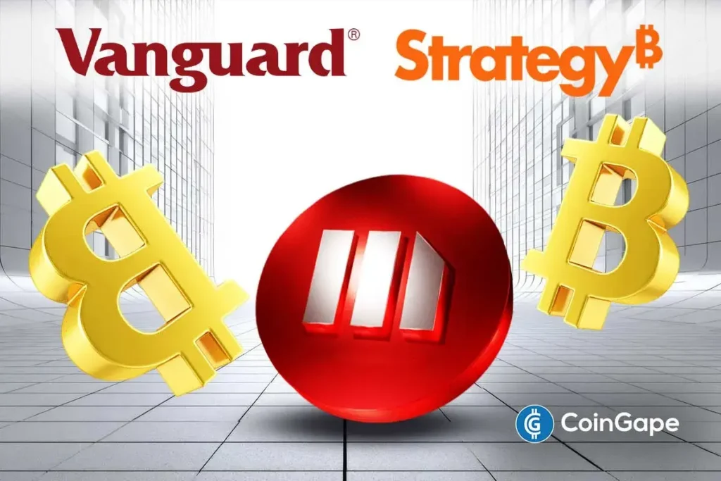 $12T Vanguard Boosts Bitcoin Exposure with $195M MSTR Stock Buy