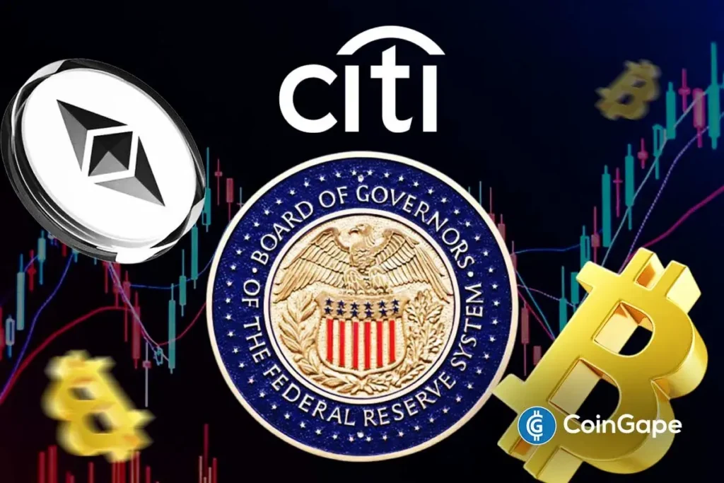 Bitcoin and Ethereum Price Outlook as Citigroup Delays Fed Rate Cut Timeline to September
