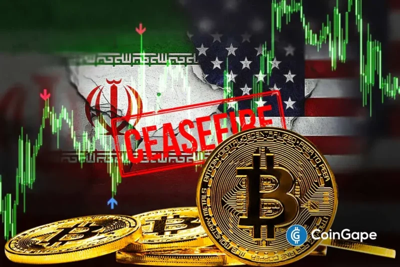 Bitcoin Price Prediction: Will US-Iran Ceasefire Talks Trigger a Short Squeeze As OI Jumps