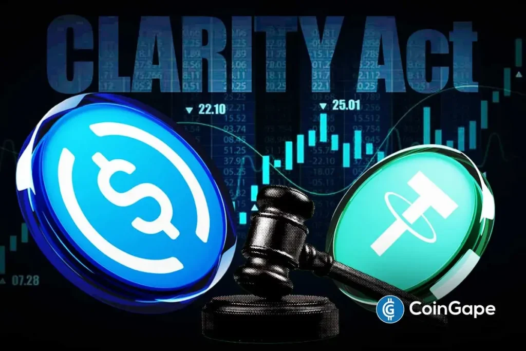 CLARITY Act Odds Rise as Crypto and Banking Leaders Review Stablecoin Yield Text
