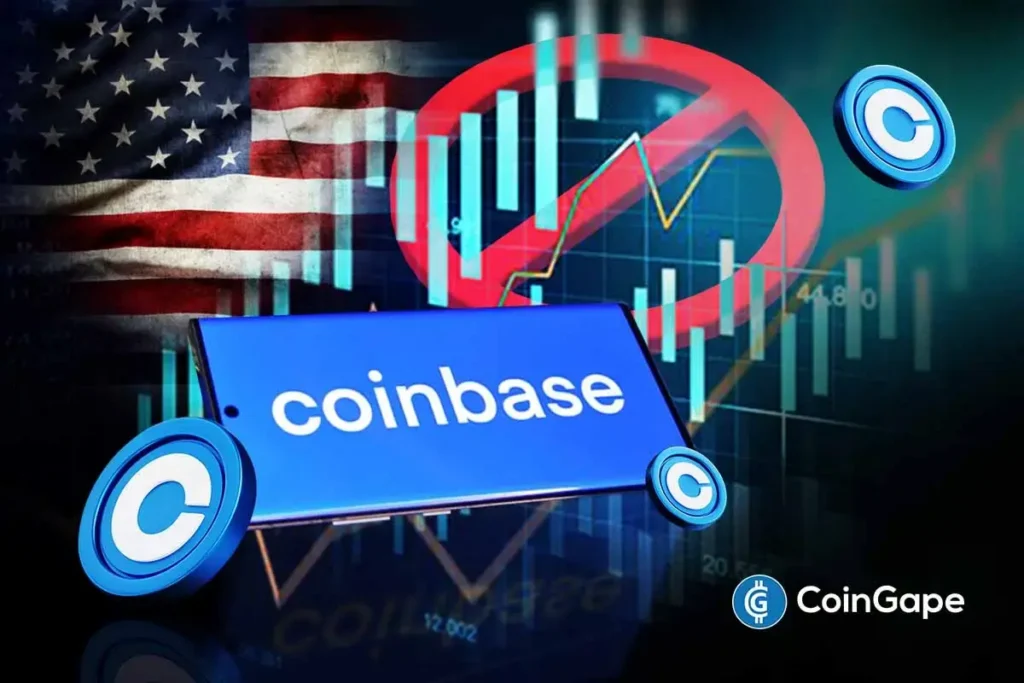 New York Sues Coinbase Over Prediction Markets, COIN Stock Falls 7%