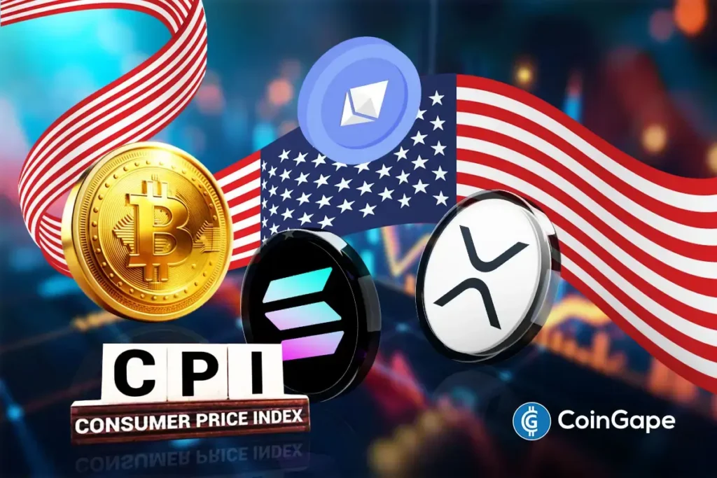 Max Pain Price for Bitcoin, ETH, XRP, SOL as Wall Street Sees Hot US CPI Inflation