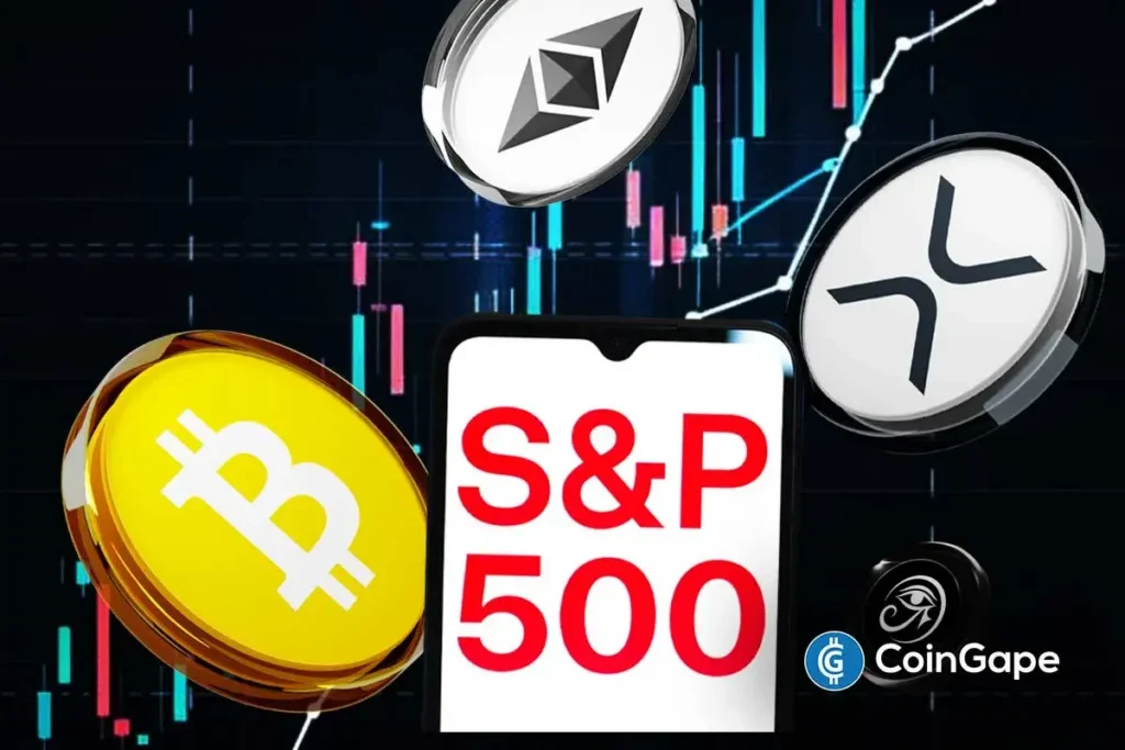 Crypto Price Today: BTC Hovers $77K, ETH Tops $2.4K, XRP Surges as S&P 500 Hits ATH, and RAVE Jumps 50%