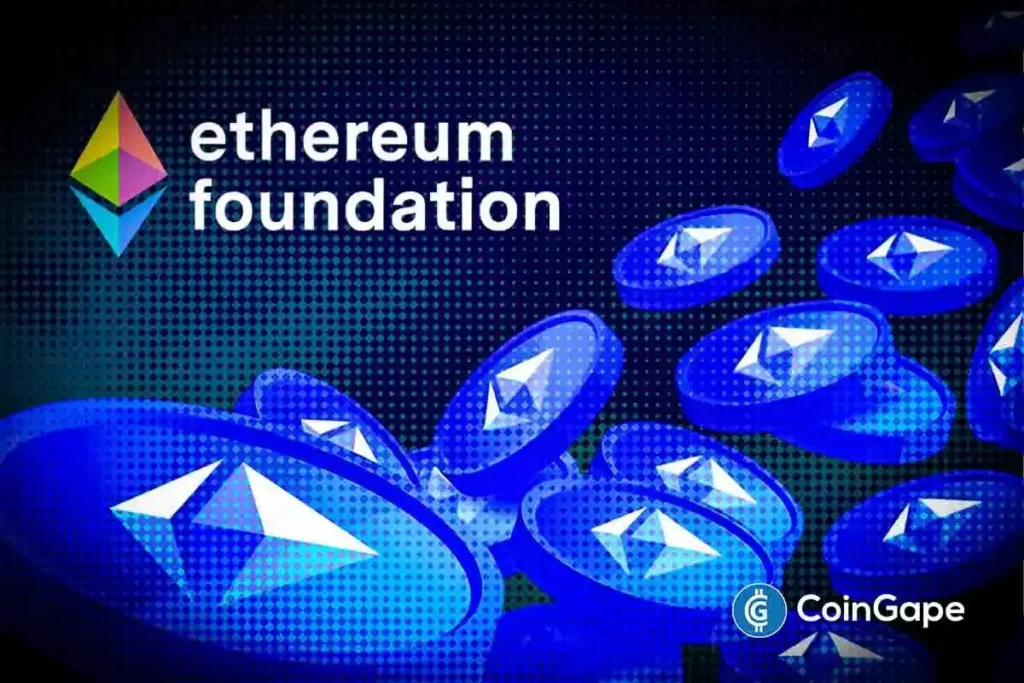 Ethereum Foundation Sells $34M ETH to Bitmine, More Selloff Incoming?