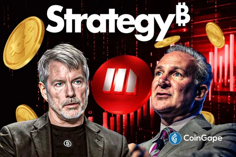 Bitcoin Critic Peter Schiff Calls Strategy’s STRC “Obvious Ponzi” Scheme, Slams SEC