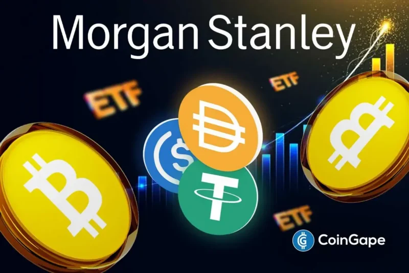Morgan Stanley Launches MSILF Stablecoin Reserves Portfolio Fund After its Bitcoin ETF