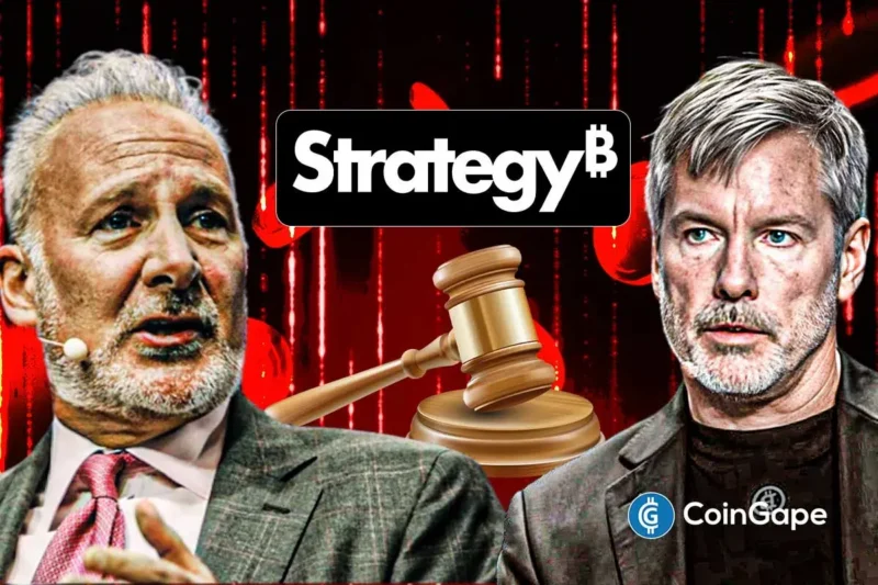 Peter Schiff Warns Michael Saylor of Lawsuits, Labels STRC “Misleading to Constitute Fraud”