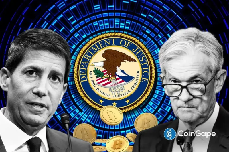 DOJ Drops Powell Probe, Boosting Pro-Crypto Warsh’s Fed Chair Confirmation Odds