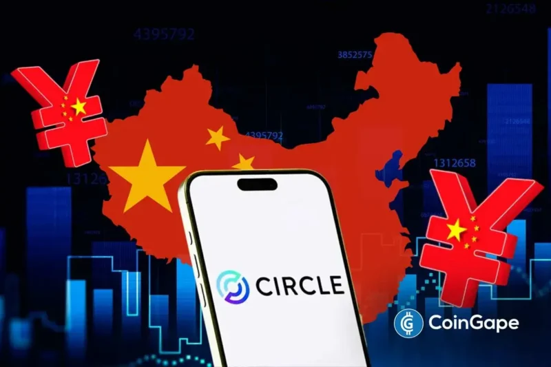 Breaking: Circle Eyes China To Release Yuan Stablecoin Soon, CRCL Stock Up