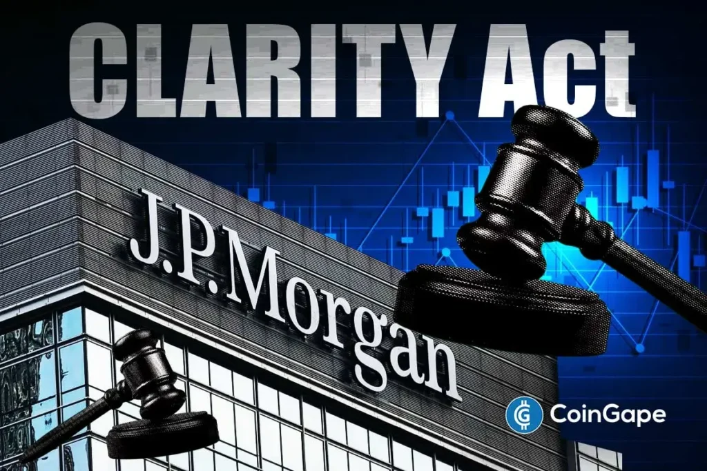 JPMorgan Hopeful On CLARITY Act 2026 Approval But Flags Major Political Risks
