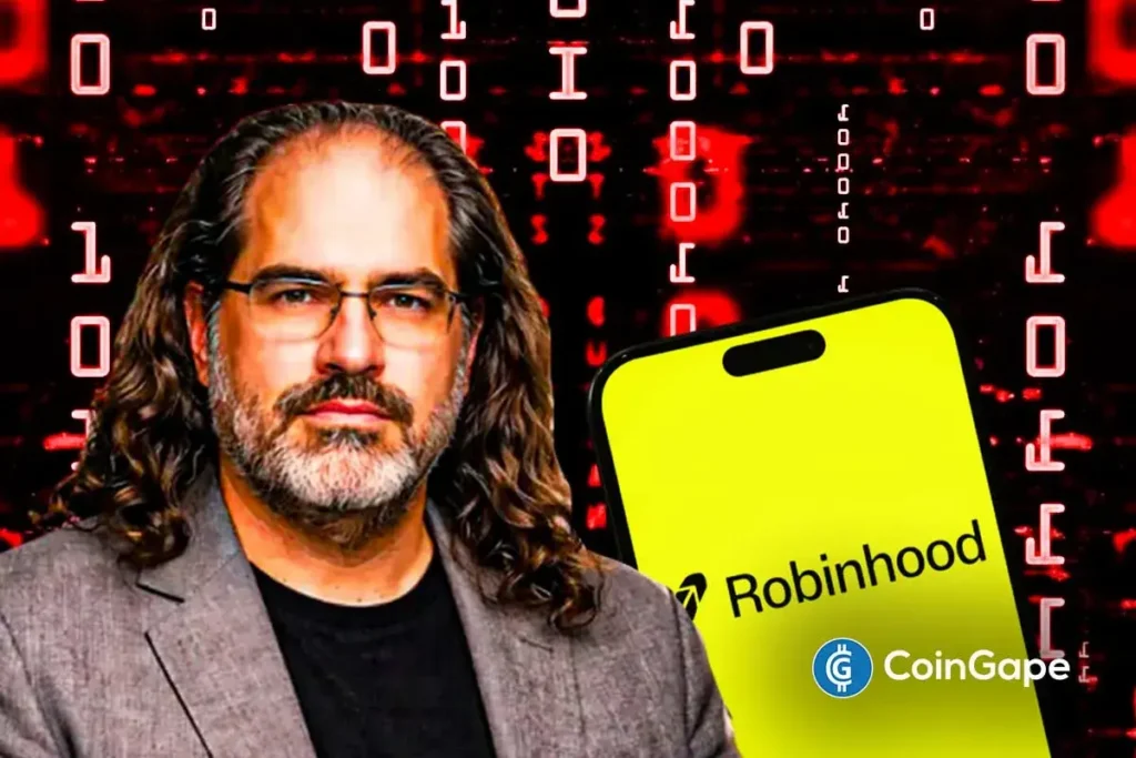 Ripple Former CTO Warns of Robinhood Email Phishing Scam Ahead Q1 Earnings