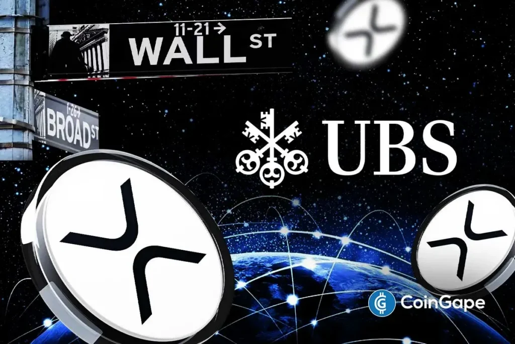 BREAKING: Wall Street Giant UBS Group Discloses XRP Holdings Ahead of Crypto Trading Launch