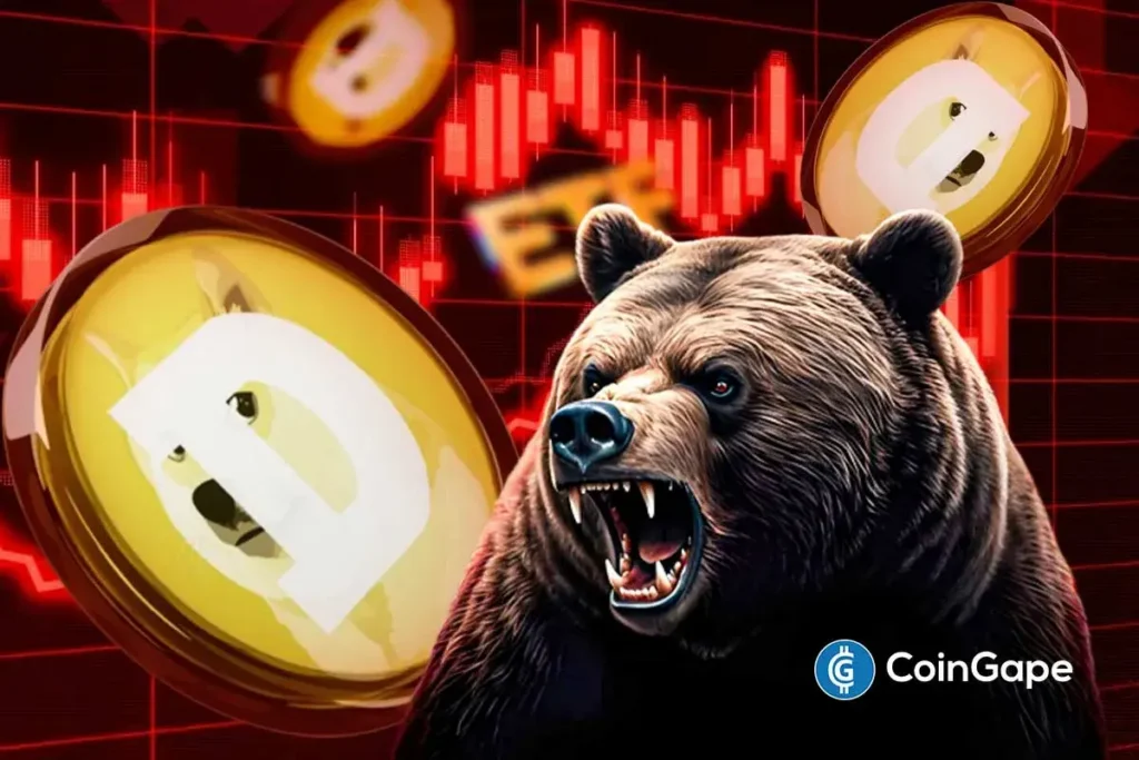 Dogecoin Price Outlook as DOGE ETF Inflows Return Despite Bearish Wedge Signal