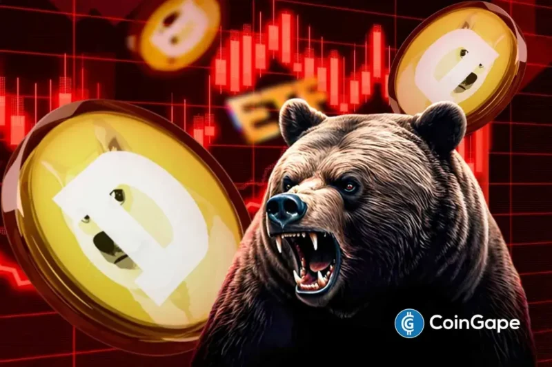 Dogecoin Price Outlook as DOGE ETF Inflows Return Despite Bearish Wedge Signal