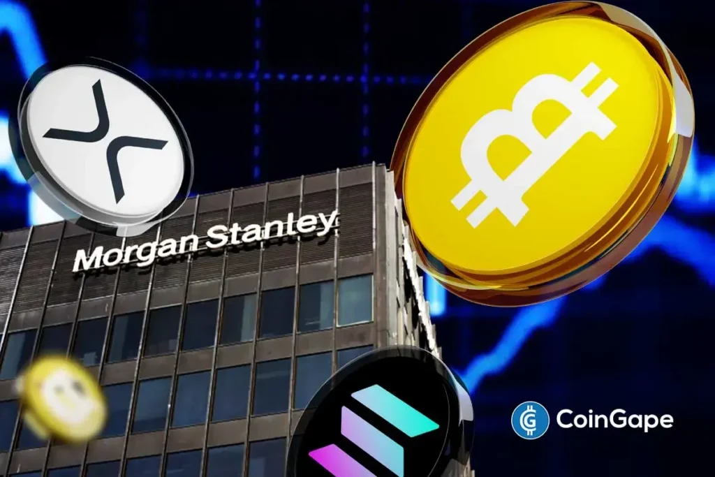 Breaking: Morgan Stanley To Launch Bitcoin, Crypto Trading After BTC ETF Success