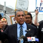 WATCH: America’s first ‘formerly undocumented’ congressman delivers ultimatum at besieged ICE facility