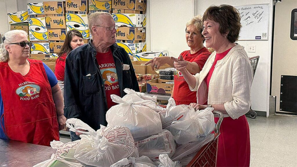 Susan-Collins-Harrison-Maine-food-bank-May-5-2026.jpeg