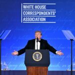 Trump spares no one at WHCA dinner, taking aim at Dems, press and his own Cabinet